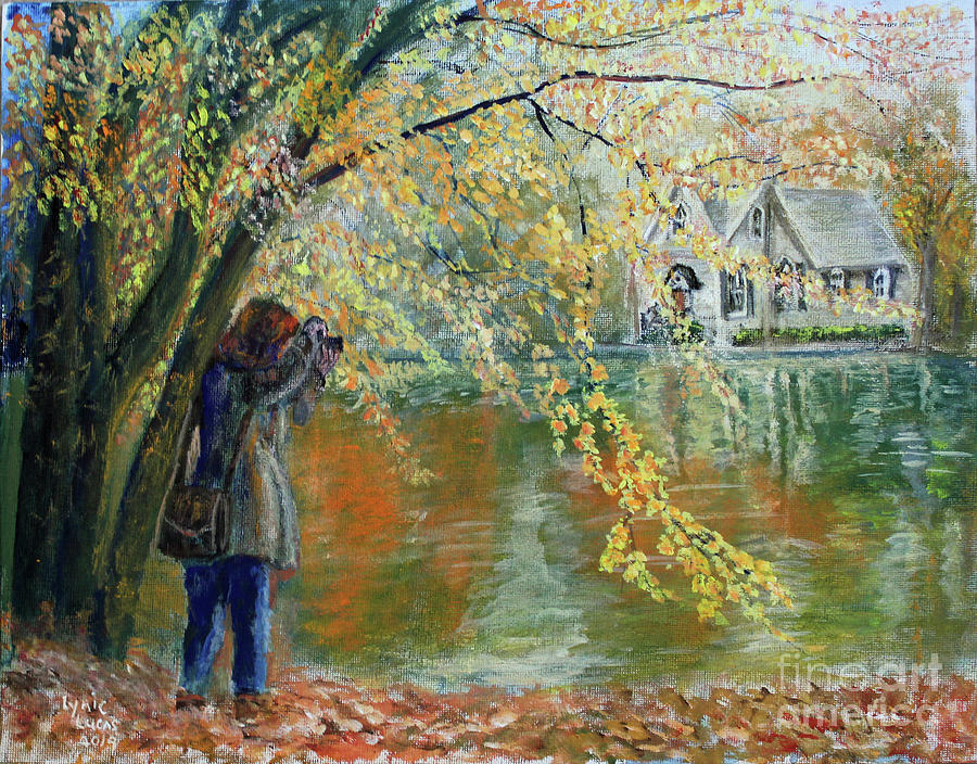 Capturing Lake Afton Painting by Lyric Lucas