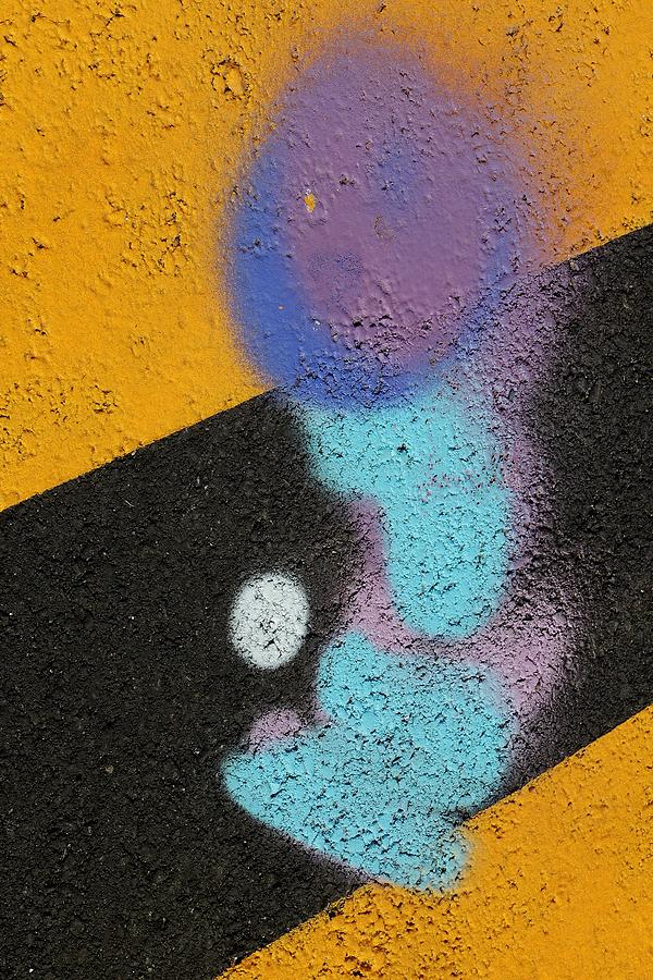 Car Park Graffiti Photograph by Denise Clark