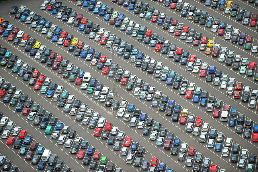 Car Park Photograph by Jason Hawkes