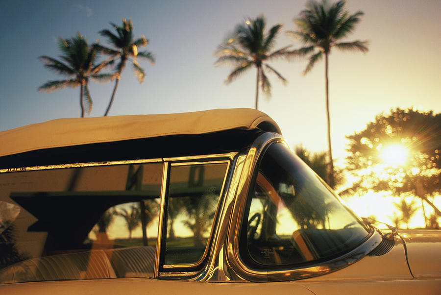 Car Parked At South Beach Photograph by Lonely Planet