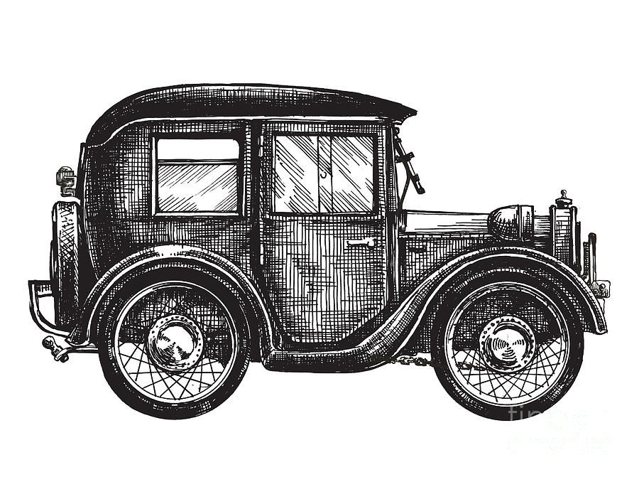 Trip Digital Art - Car Vintage Vector Logo Design by Ava Bitter Trip Digital Art - Car Vintage Vector Logo Design by Ava Bitter