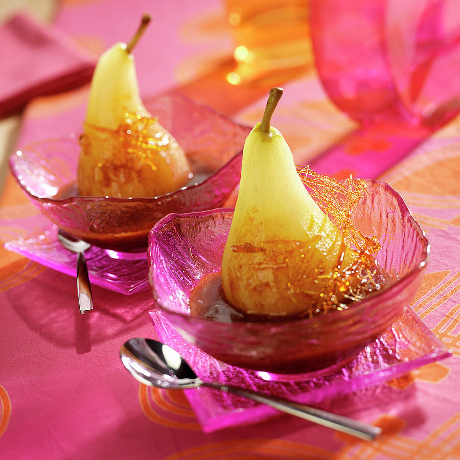 Caramel Pears Photograph by Bertram