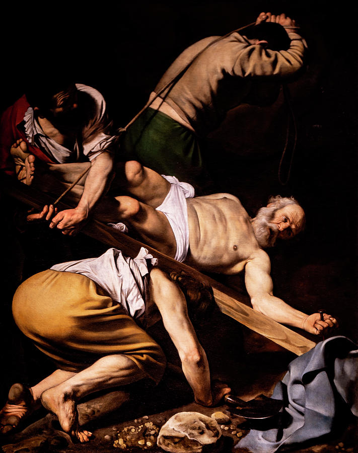 Caravaggio - Crucifixion of Saint Peter Photograph by Weston Westmoreland