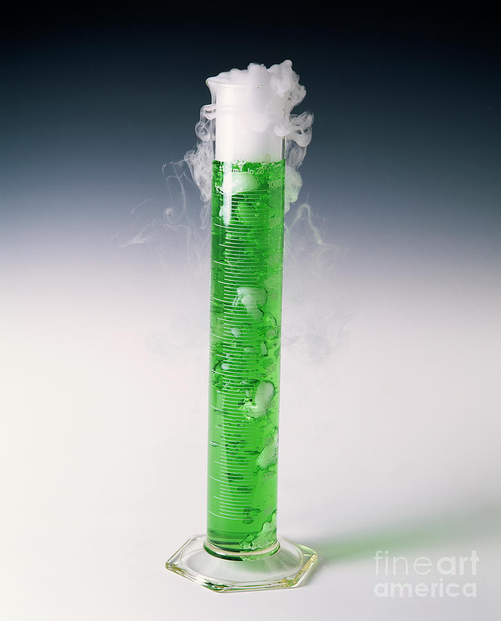 Carbon Dioxide Gas Photograph by Martyn F. Chillmaid/science Photo Library