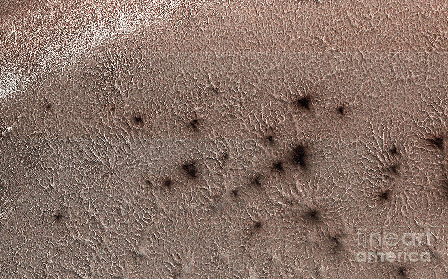 Carbon Dioxide Ice Landscape On Mars Photograph by Science Photo Library Carbon Dioxide Ice Landscape On Mars Photograph by Science Photo Library