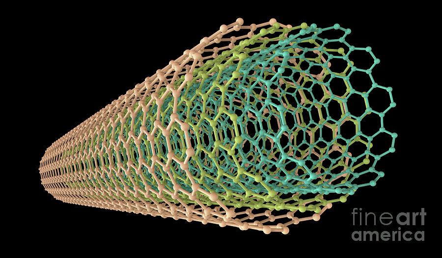 Carbon Nanotube Photograph by Kateryna Kon/science Photo Library