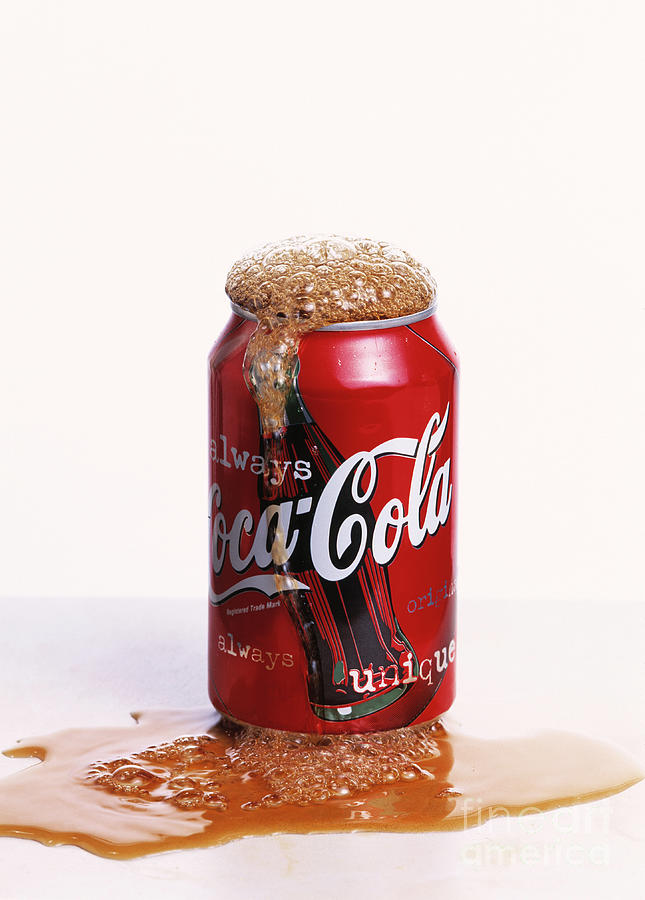 Carbonated Soft Drink Photograph by Martyn F. Chillmaid/science Photo Library