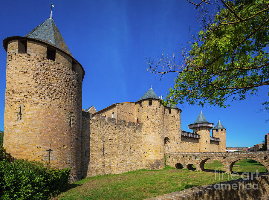 Carcassonne Moat Photograph by Inge Johnsson
