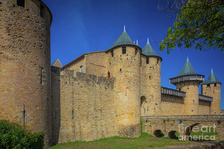 Carcassonne Towers Photograph by Inge Johnsson
