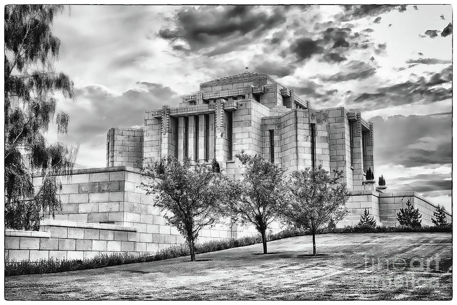 Cardston Alberta Temple 3 by Teresa Zieba Cardston Alberta Temple 3 by Teresa Zieba