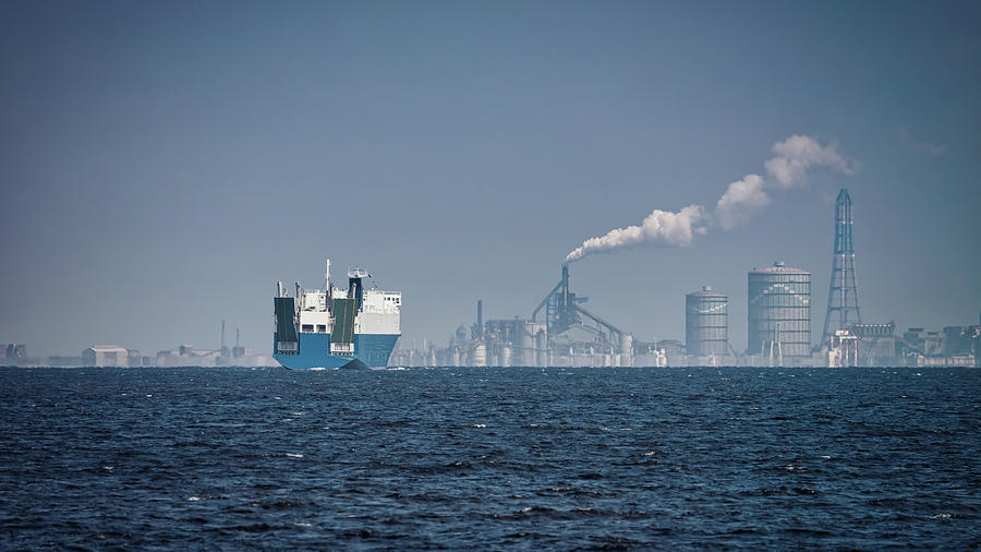 Cargo Ship Photograph by Bill Chizek - Pixels