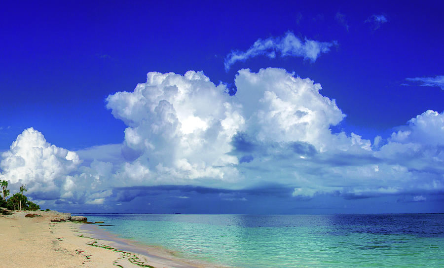 Caribbean clouds Photograph by Sun Travels