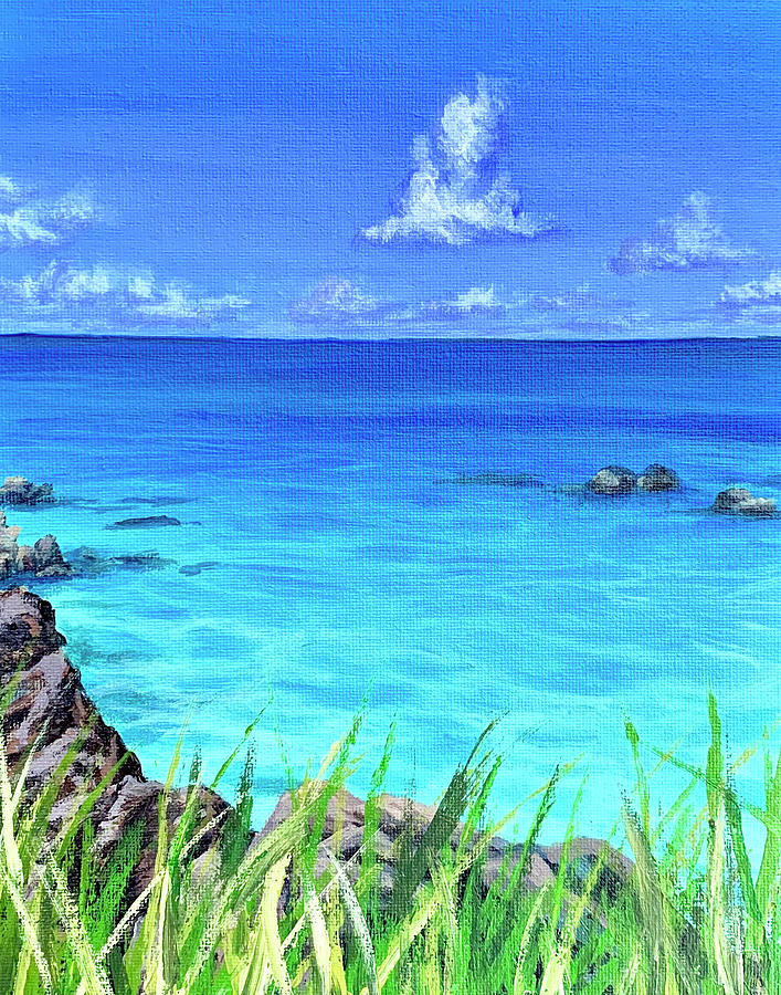 Summer Painting - Caribbean Daydreamin by Steph Moraca