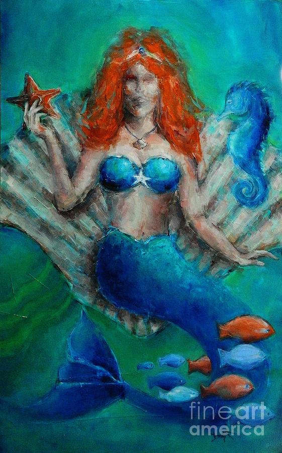 Caribbean Queen Painting by Dan Campbell