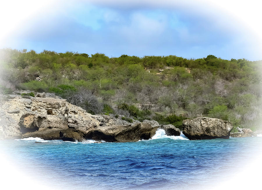 Caribbean Shorestone Photograph
