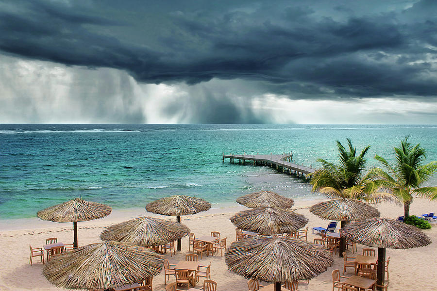 Caribbean Storm Photograph by Iryna Goodall