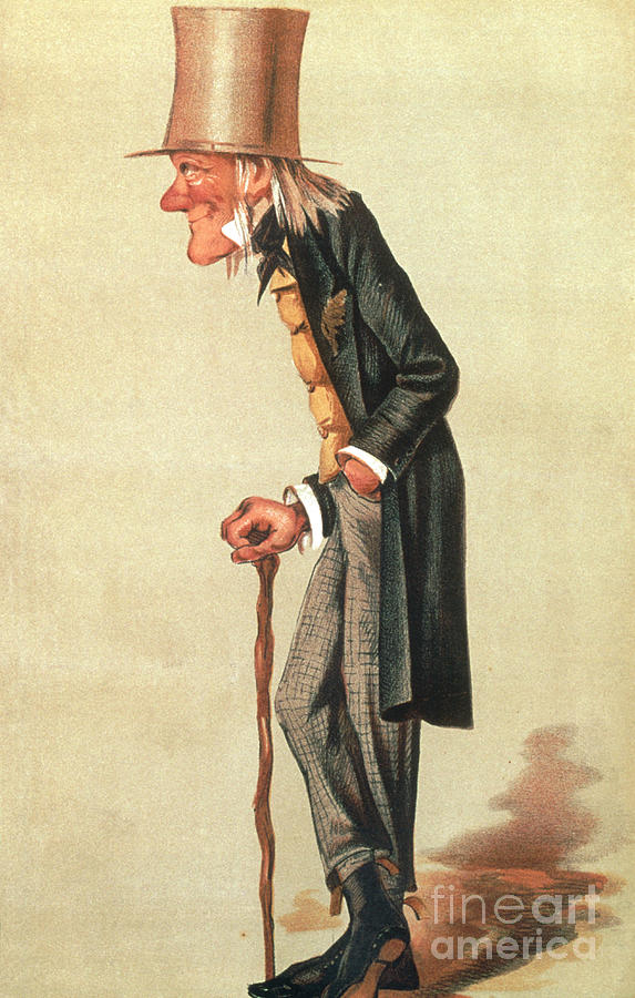 Caricature Of Sir Richard Owen Photograph by George Bernard/science Photo Library