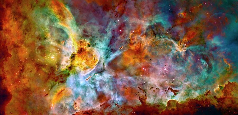 Carina Nebula - Wide Panel Photograph by Paul W Faust - Impressions of Light