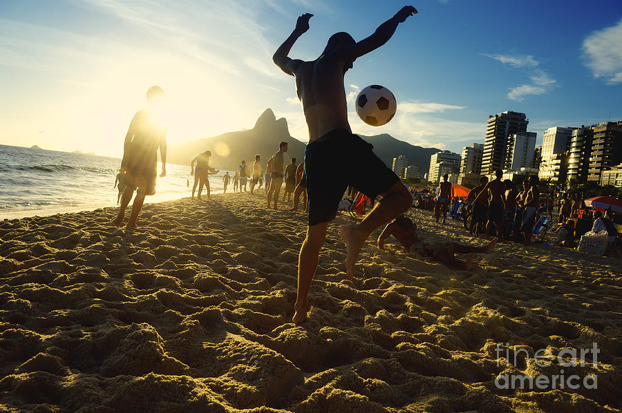 Game Photograph - Carioca Brazilians Playing Altinho by Lazyllama Game Photograph - Carioca Brazilians Playing Altinho by Lazyllama