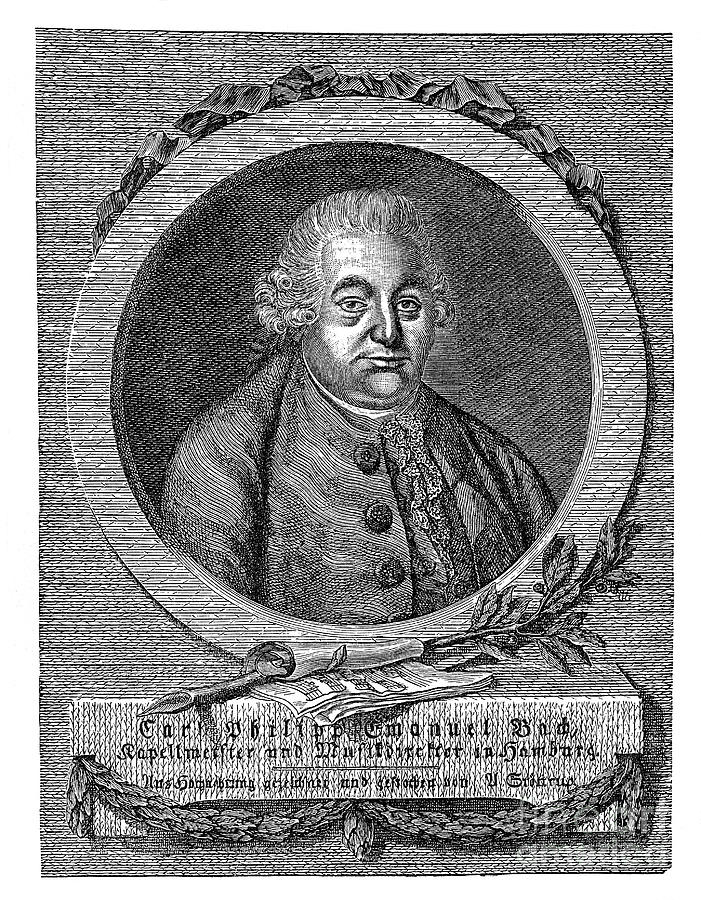 Carl Philip Emanuel Bach 1714-1788 by Print Collector