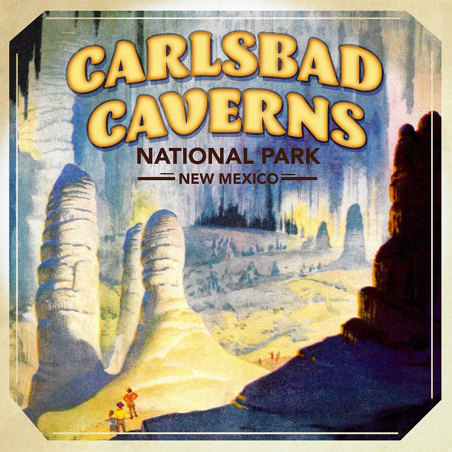 Carlsbad Caverns National Park Drawing by Unknown