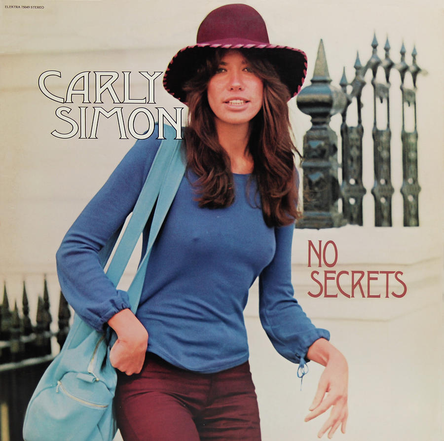 Carly Simon No Secrets Mixed Media by Robert VanDerWal