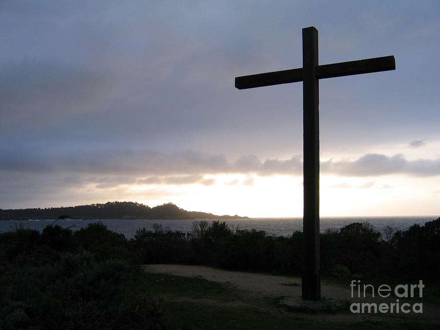 Carmel Cross Photograph by James B Toy