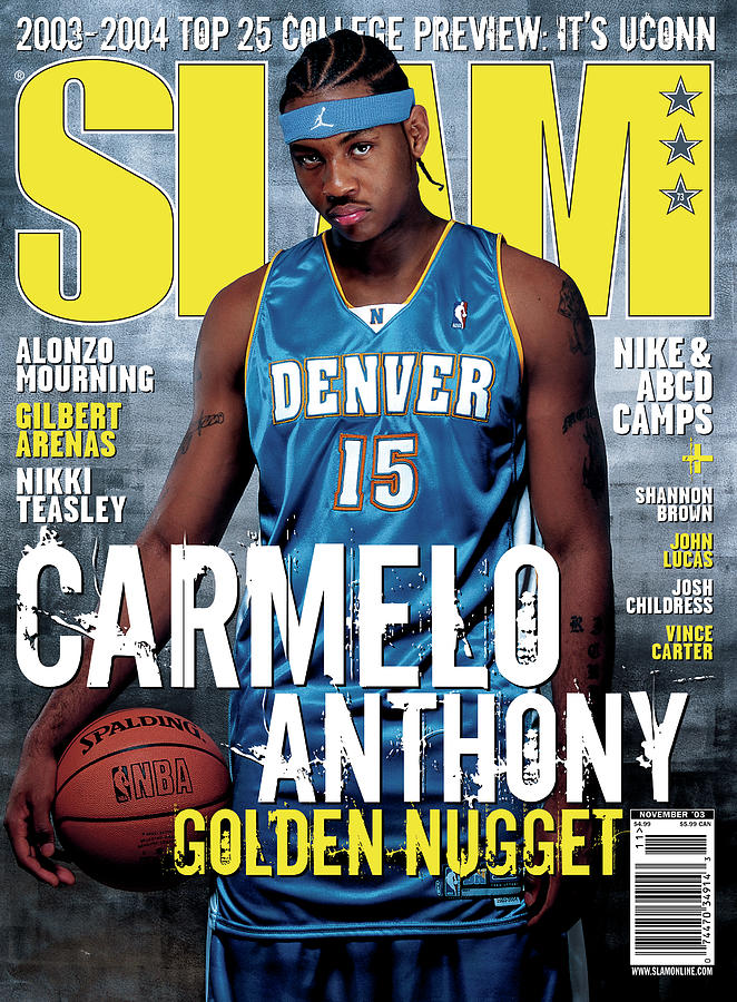 Heir Jordan: Carmelo Anthony Tries to Fill Some Big Shoes SLAM Cover  Photograph by Atiba Jefferson - Pixels