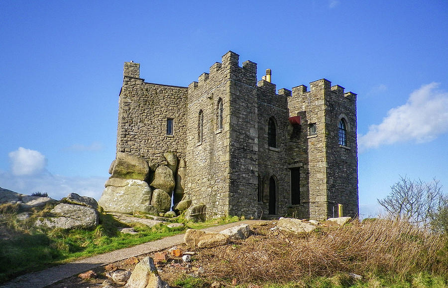 Carn Brea Castle Redruth Cornwall Photograph by Richard Brookes