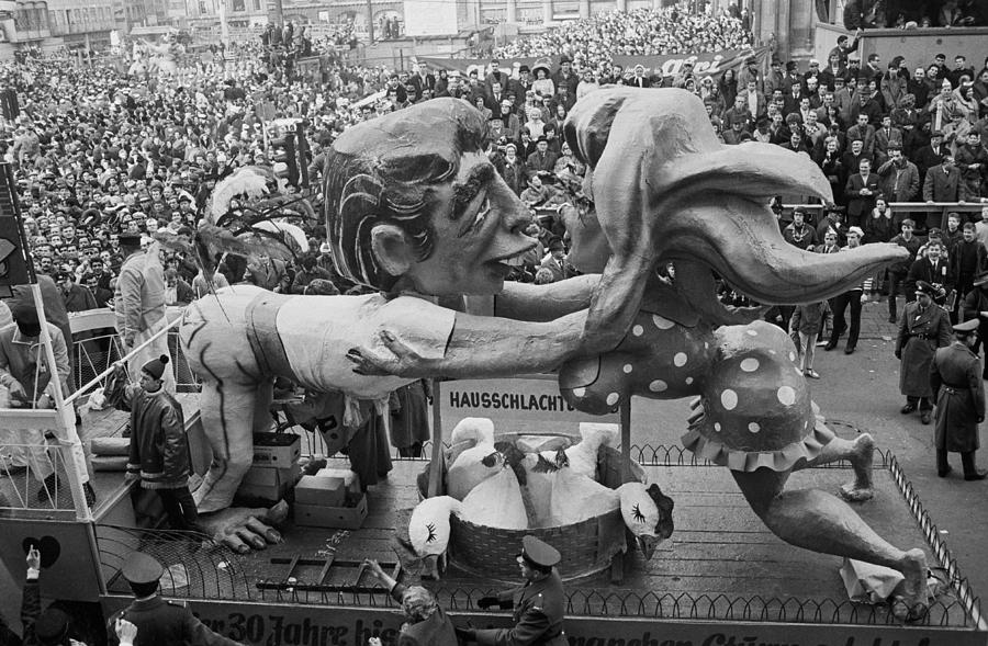 Carnaval De Cologne Photograph by Keystone-france