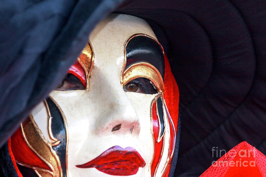 Carnival Beauty in Venice Photograph by John Rizzuto