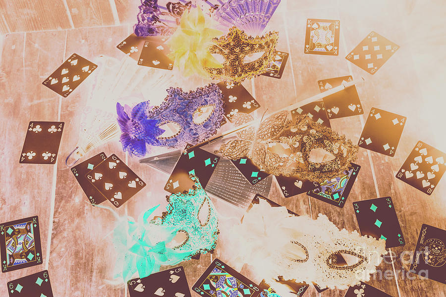 Carnival of cards Photograph by Jorgo Photography