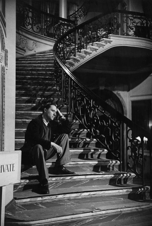 Carol On Stairs Photograph by Bert Hardy
