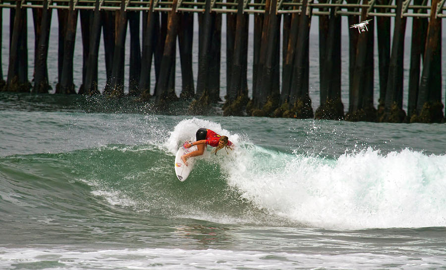 Caroline Marks Surfer Girl Photograph by Waterdancer