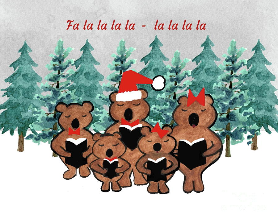 Caroling Bears by Marti Magna Caroling Bears by Marti Magna