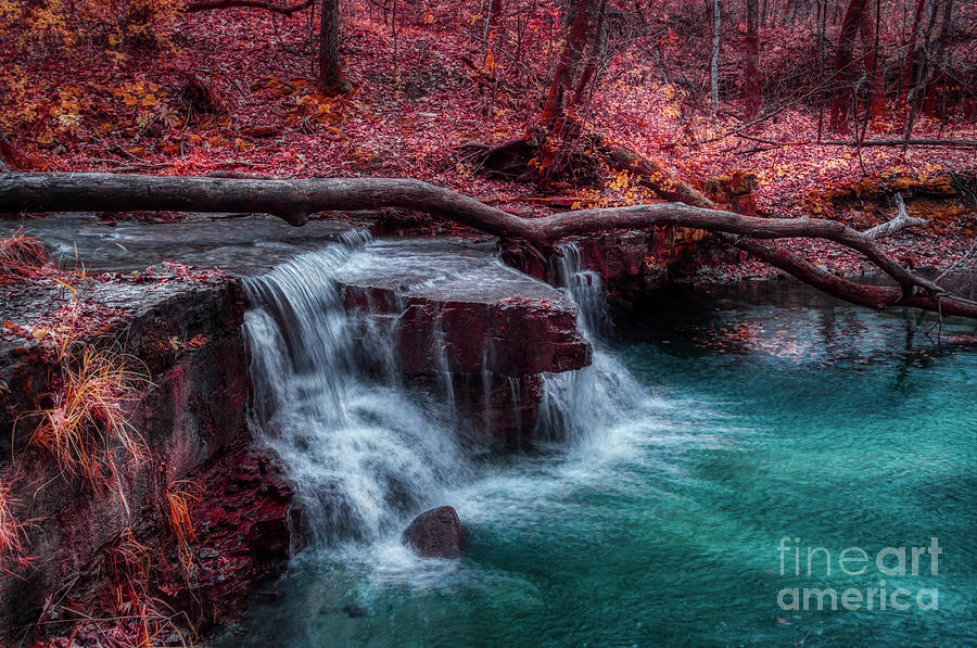 Caron Falls Photograph by Bill Frische