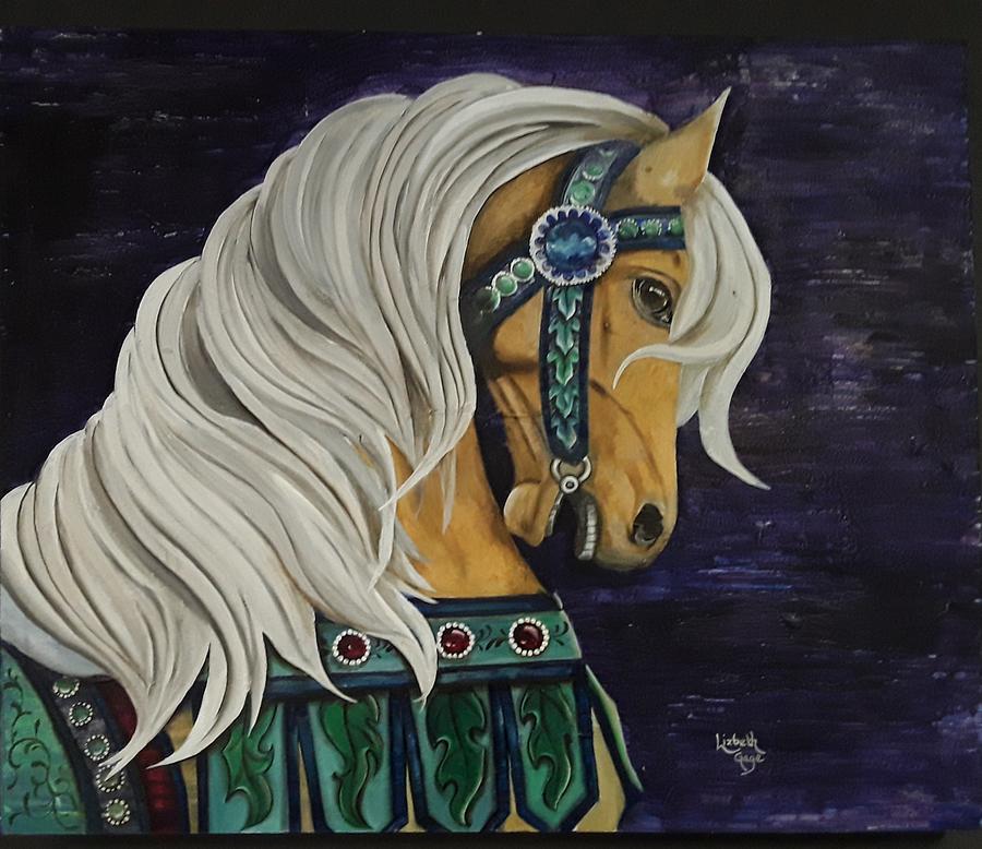 carousel horse art