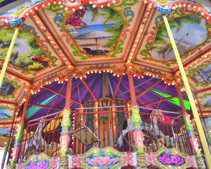 Carousel In The Details Photograph by JAMART Photography