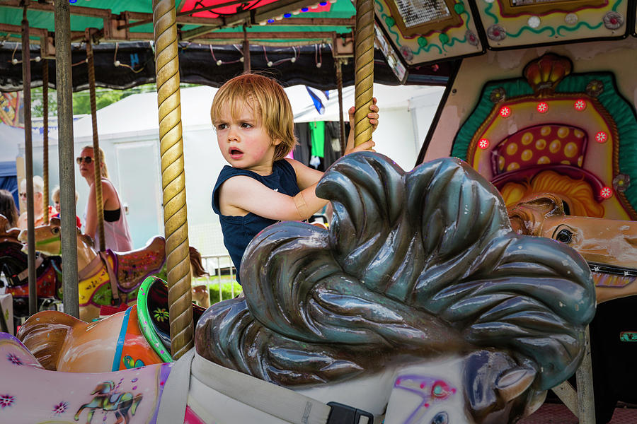 Carousel Ride Photograph by Fran Gallogly - Pixels