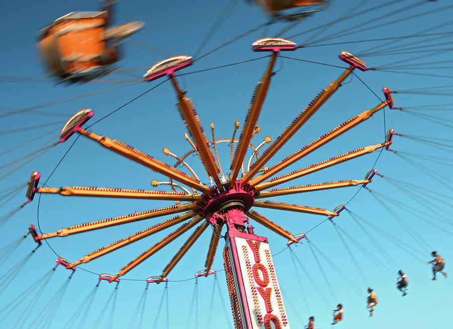 Carousel Twirl Photograph by Todd Klassy