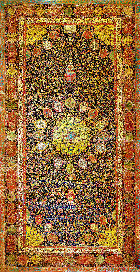 Carpet #1 Tapestry - Textile by Ron Morecraft