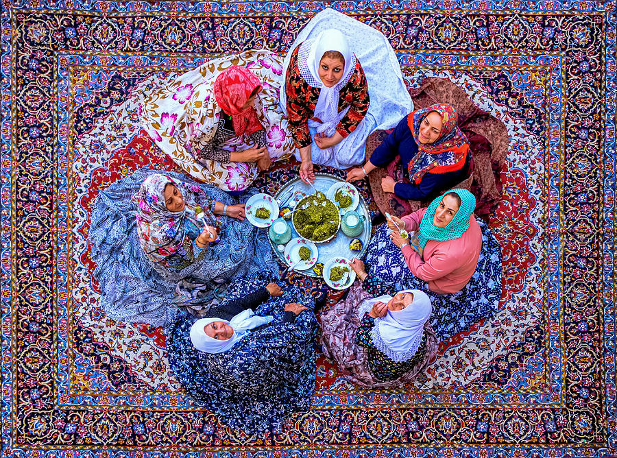 Carpet Photograph by Seyed Shahabeddin Montazeri
