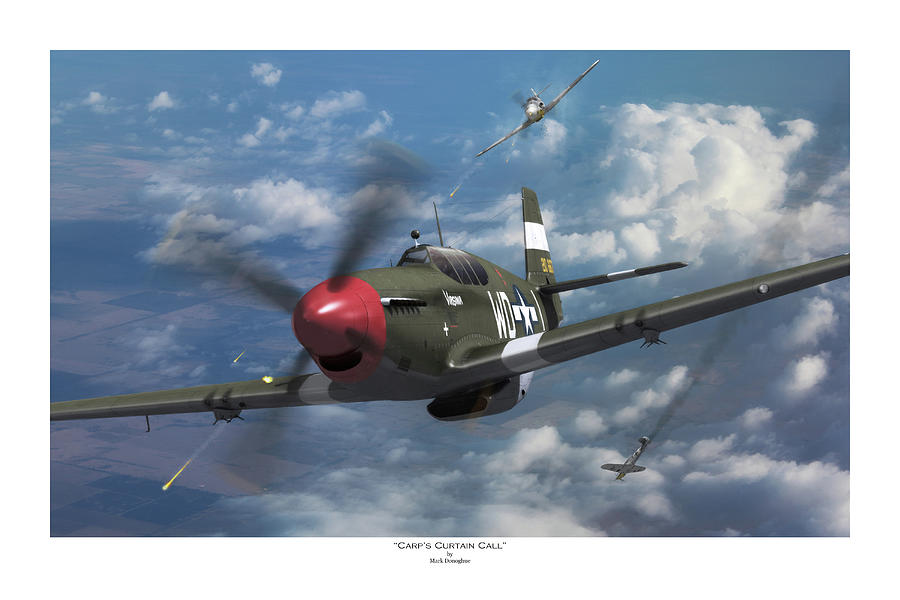 Wwii Digital Art - Carps Curtain Call - Titled by Mark Donoghue