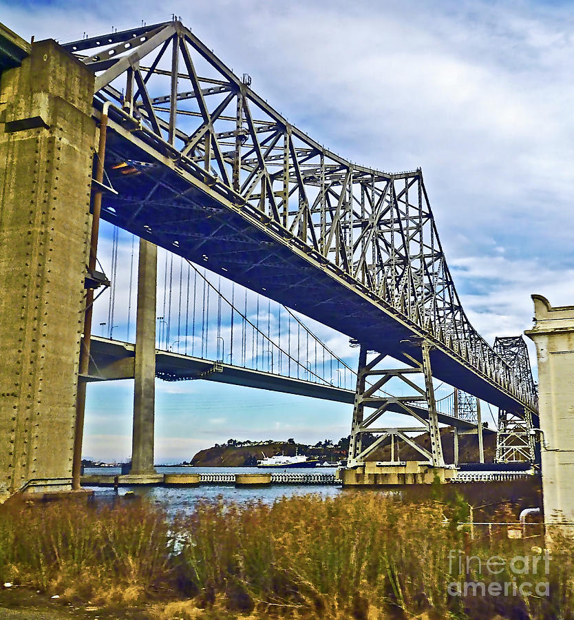 Carquinez Bridge_03 Photograph by Howard Stapleton - Fine Art America