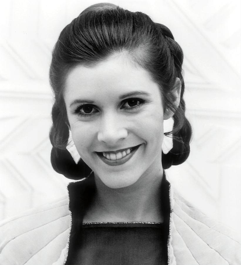 CARRIE FISHER in STAR WARS EPISODE V-THE EMPIRE STRIKES BACK -1980-. Photograph by Album