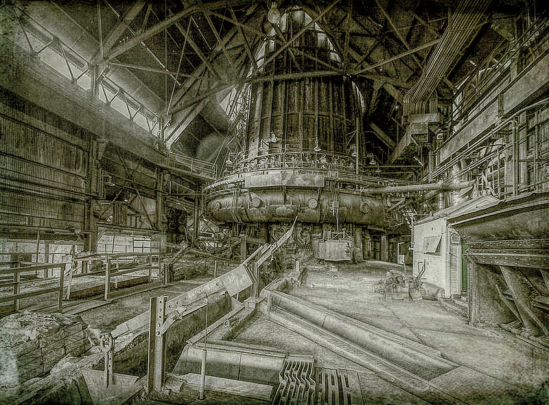 Carrie Furnace by Ronald Santini Carrie Furnace by Ronald Santini
