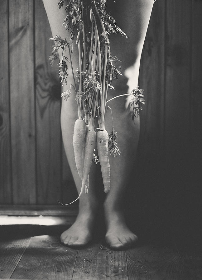 Carrot Photograph - Carrot by Aleksandrova Karina