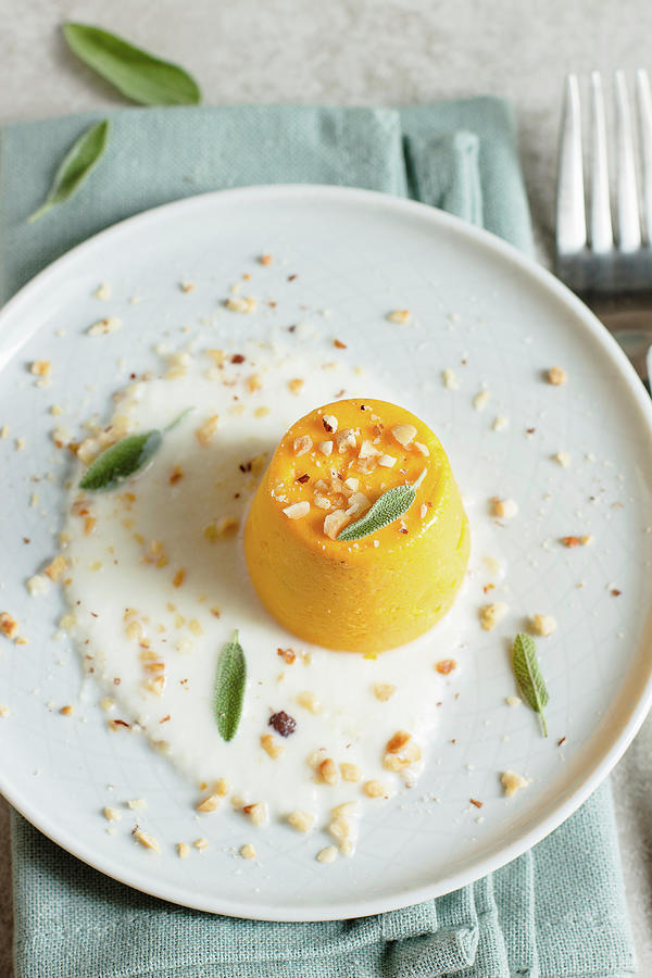 Carrot And Sage Souffle Photograph by Alice Del Re