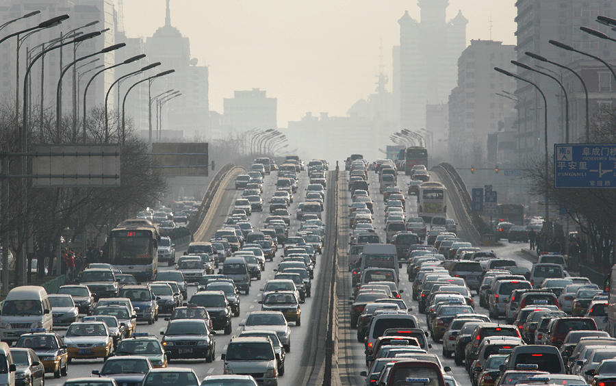 Cars Are Driven on One of the Ring Photograph by Reinhard Krause - Fine ...