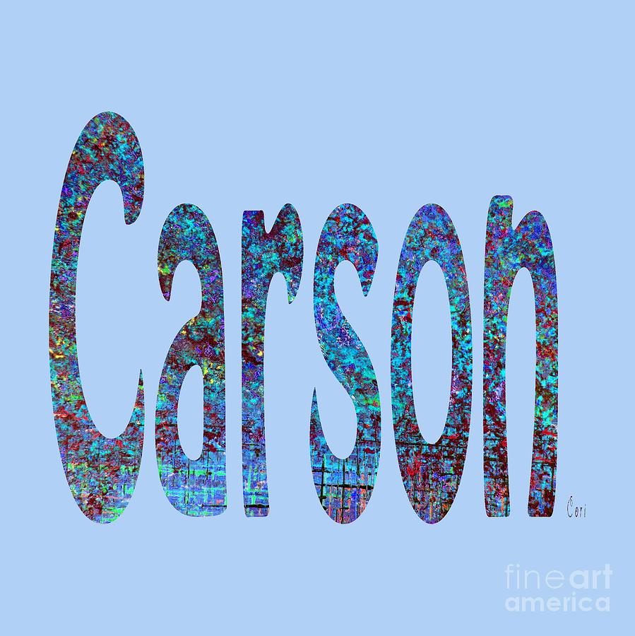 Carson 2 Digital Art by Corinne Carroll